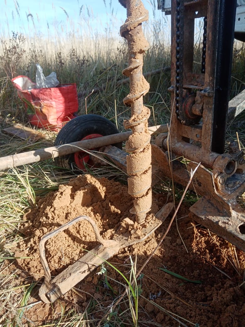 Геологические изыскания для газопровода